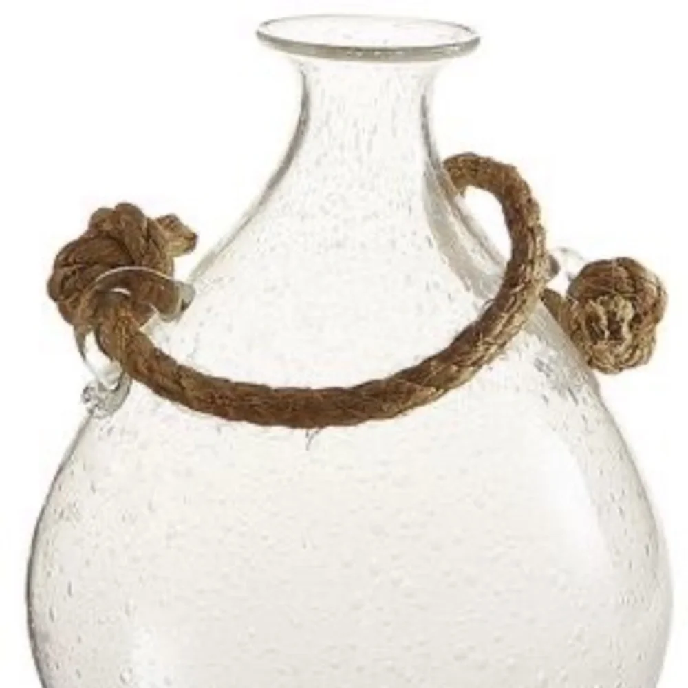 Pier 1 Imports Rope Handle Vase - Picture 2 of 4